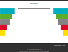 Tablet Screenshot of dofe.com